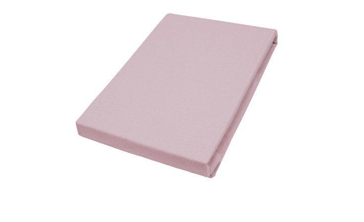 Spannbettlaken Teddy 140-160 x 200 cm in mauve.