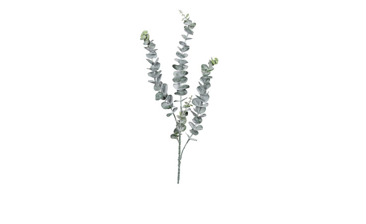 Eukalyptus 75 cm aus Kunststoff in grün.