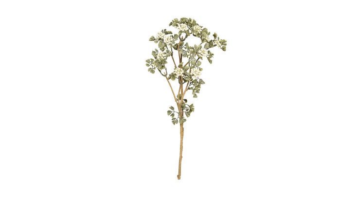 Beerenzweig 62 cm in weiß