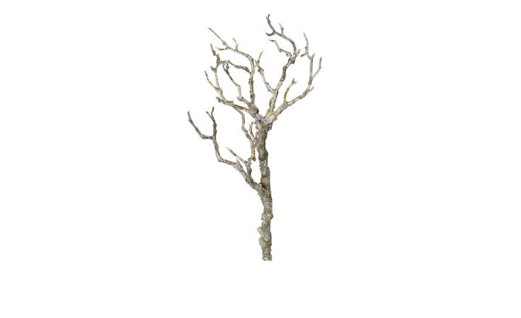 Zweig 40cm aus Kunststoff in braun.