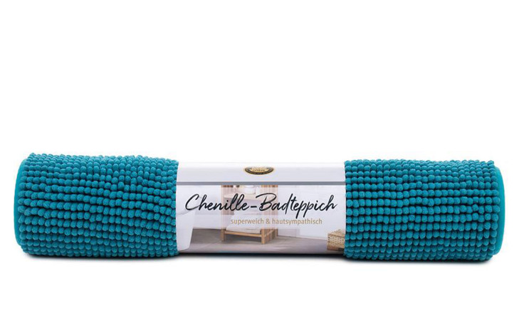 Badteppich Chenille 60 x 100 cm