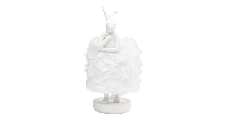 Tischleuchte Tlrabbit 16,5 cm in weiß