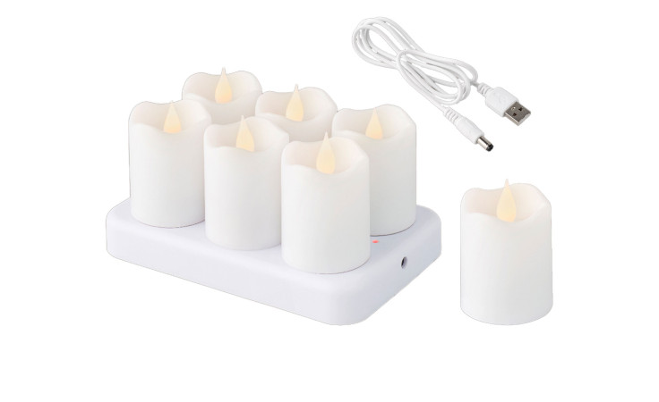 LED-Teelicht 6er