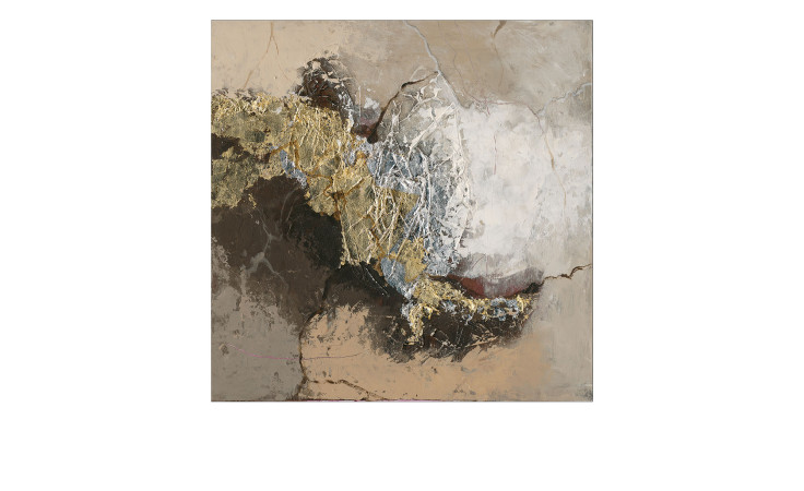 Handpainting 40 x 40 cm, Abstrakte Kunst