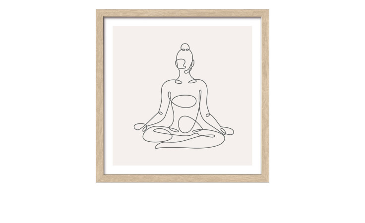 Rahmenbild Relax 33 x 33 cm