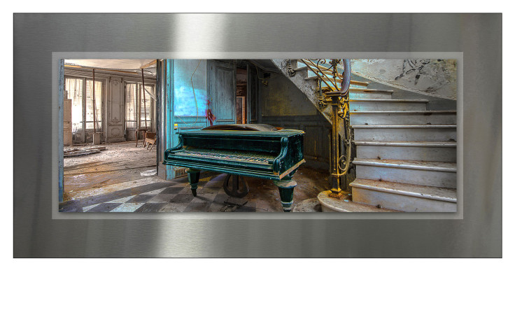Alubild Lost House 50 x 100 cm