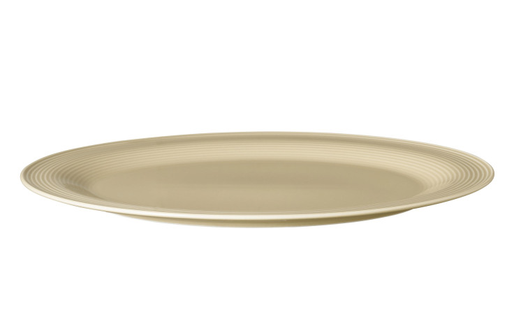 Servierplatte Beat Sandbeige 35 x 28 cm 