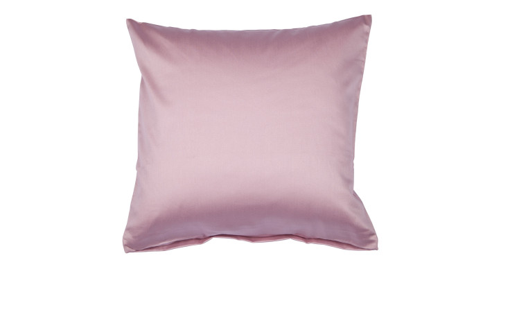 Mako-Satin Kissenbezug Colors, in der Größe 40 x 40 cm und in der Farbausführung rosa
