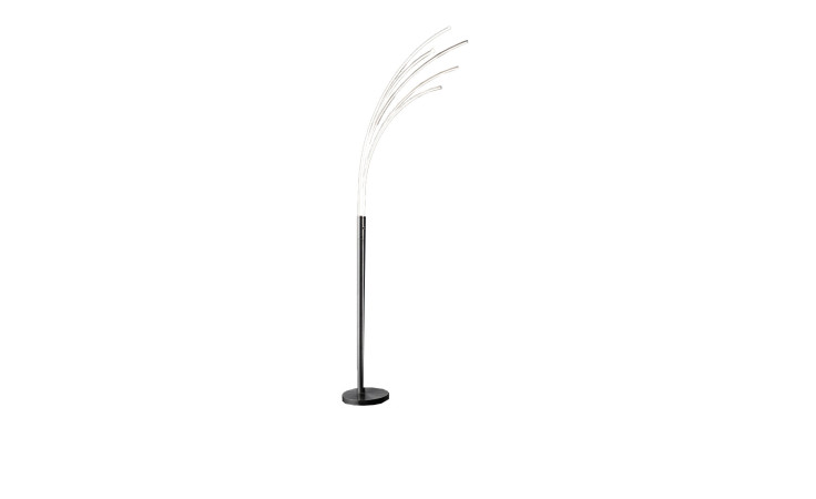LED-Bogenstehleuchte Eclipse
