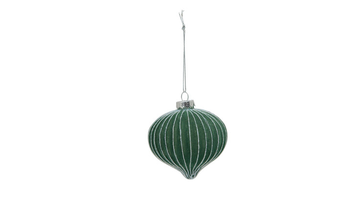 Glas-Christbaumkugel 8 cm