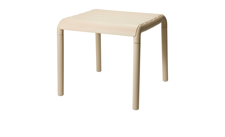 Beistelltisch Lagos Komfort in taupe-beige, 48 x 48 cm