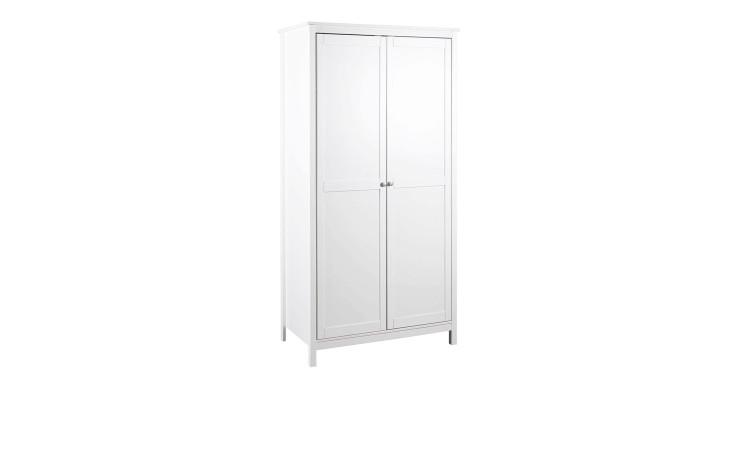 Kleiderschrank Cindy in der Farbe weiß