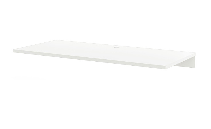 Schreibtischplatte vito Vary im Dekor Ice White supermatt