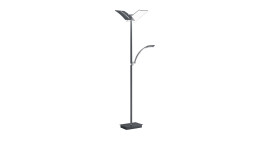 LED-Stehleuchte Dual 182 cm