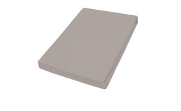 Spanntuch Teddy 140-160 x 200 cm in braun.