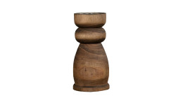 Kerzenhalter 31 cm in braun