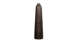 Kerzenhalter 42 cm in braun