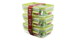 Frischhaltedosen-Set Clip & Close 3tlg.