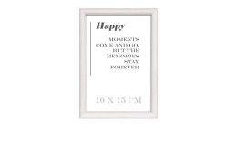 Holz-Bilderrahmen Happy 10 x 15 cm