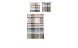 Mako-Satin Bettwäsche in der Größe 135 x 200 cm und in einer Mehrfarbigen Farbausführung 