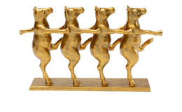 Kühe Danceingcows in gold