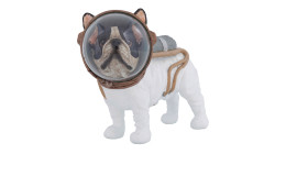 Deko-Hund Spacedog 21 cm hoch