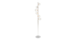 Stehleuchte Scalaballs 160,5 cm in silber mit 6 Leuchten