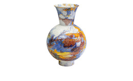 Vase Zumba 39 cm in einer mehrfarbigen Ausführung
