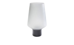 Vase Noble 26 cm in Grau