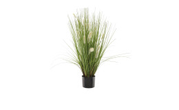 Deko-Gras im Topf 50 cm in grün.