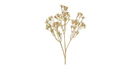 Deko-Blume 52 cm in gold.