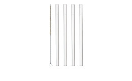 Glastrinkhalm-Set Ciao 4 tlg. 15 cm