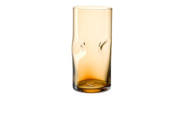 Becher Vesuvio 330 ml  in braun / orange