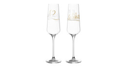 Sektgläser-Set Presente 2 tlg. 280 ml