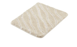 Badteppich Tram 55 x 65 cm in beige 