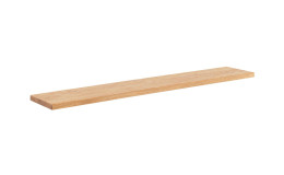 Wandboard Grazia aus Wildeiche schräg fotografiert.