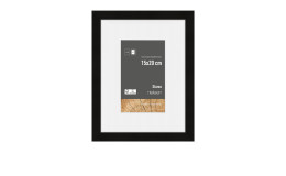 Holz-Bilderrahmen Skava 15 x 20 cm in schwarz.