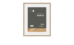 Holz-Bilderrahmen Skava 40 x 50 cm eichefarbig.