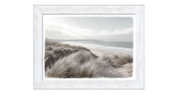 Rahmenbild Nordic Beach 64 x 84 cm. Rahmenbild mit dem Thema - Strand und Meer.