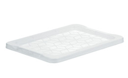 Deckel für Box Evo Easy 11 und 15 l aus transparentem Kunststoff.