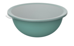 Schüssel Caruba 4,8 l aus grünem Kunststoff.