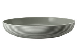 Foodbowl Beat 28,2 cm aus Porzellan in Perlgrau.
