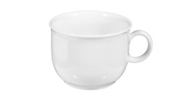 Kaffeetasse Compact 210 ml aus weißem Porzellan.