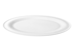 Servierplatte Beat 28 x 35,3 cm aus weißem Porzellan.