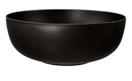 Schüssel Liberty 28cm aus schwarzem Porzellan.