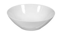 Schüssel Rondo/Liane 20 cm aus weißem Porzellan.