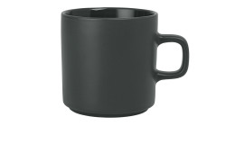 Tasse Pilar 250 ml aus Keramik in grün / grau.