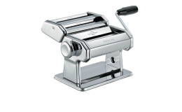 Nudelmaschine Pastacasa aus silberfarbenen Edelstahl