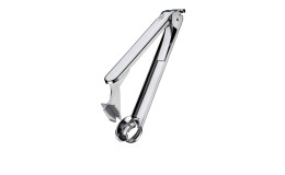 Pflaumen-Entsteiner in Edelstahl silber
