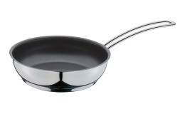 Bratpfanne Capri 18 cm aus Edelstahl in silber